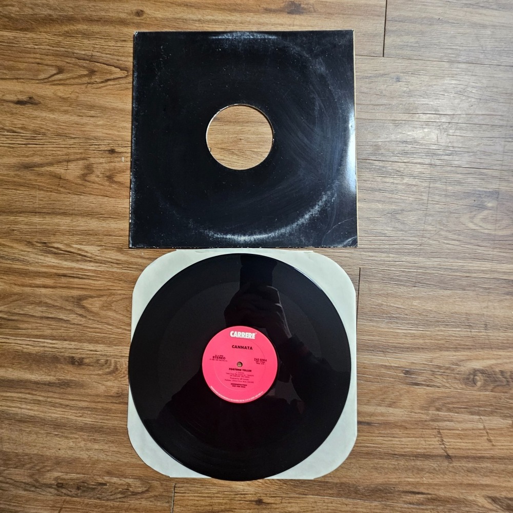 Jeff Cannata – Fortune Teller Carrere 1988 ZAS 02904 PROMO Vinyl LP 33 RPM EX/EX